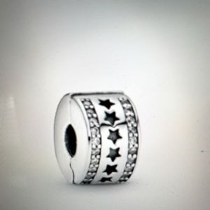 Pandora… Row of Stars Clip Charm